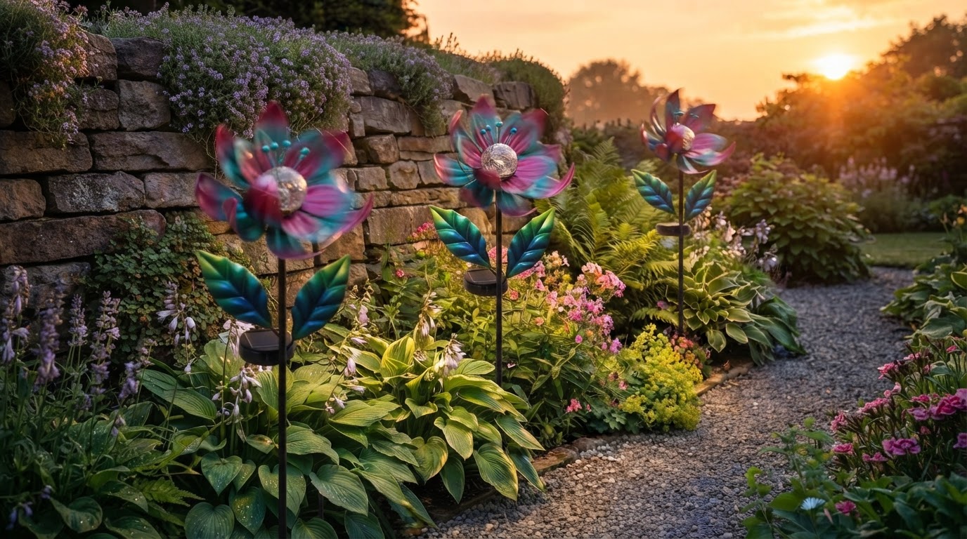 Solar Windmill Stake Lights FAQ: Battery, Setup & Waterproofing