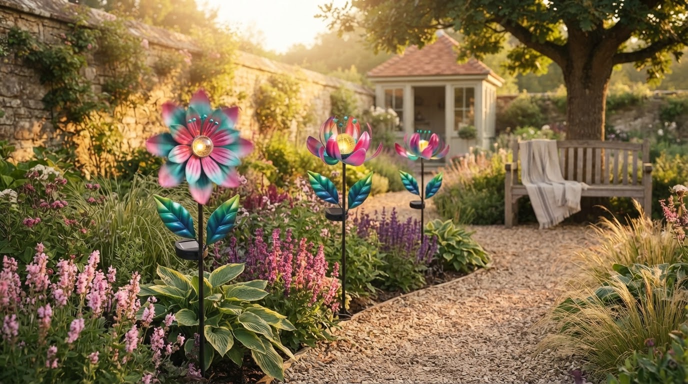 Ultimate Guide to Solar Windmill Stakes for Garden Decor