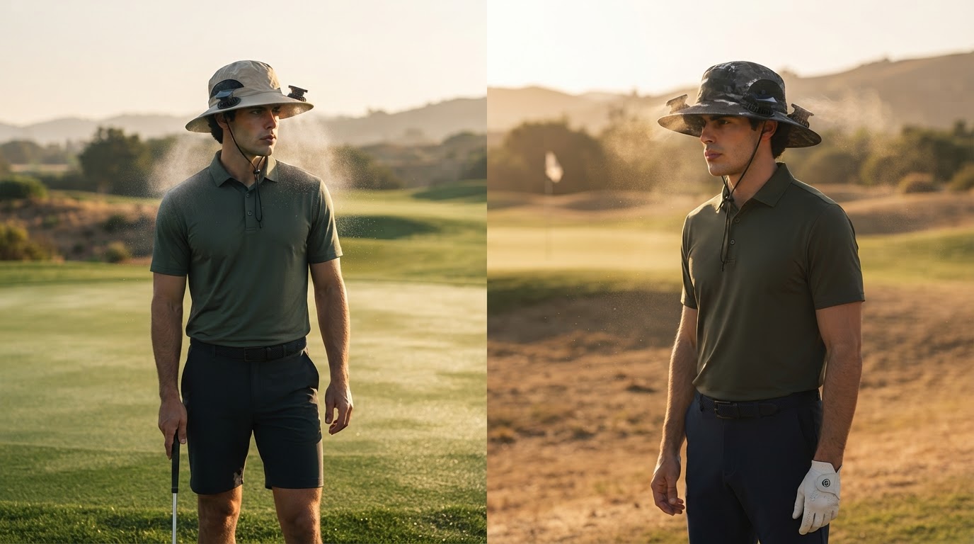 Choosing a Solar Cooling Hat for Golf Performance