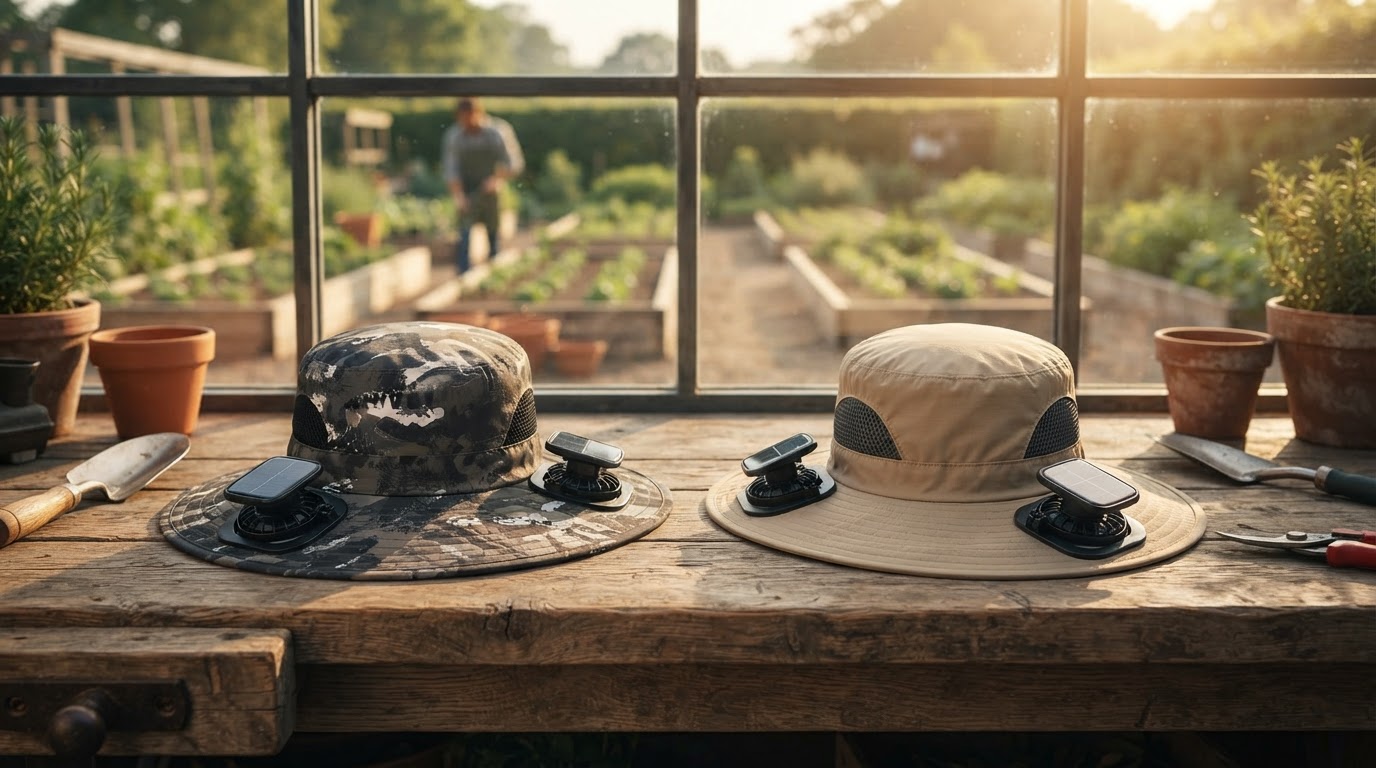 Dual-Fan Solar Cooling Hat Selection Criteria