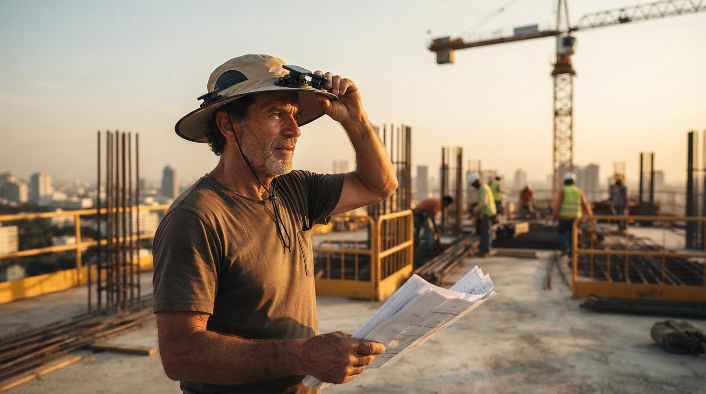 Solar Cooling Hat Performance on Active Job Sites