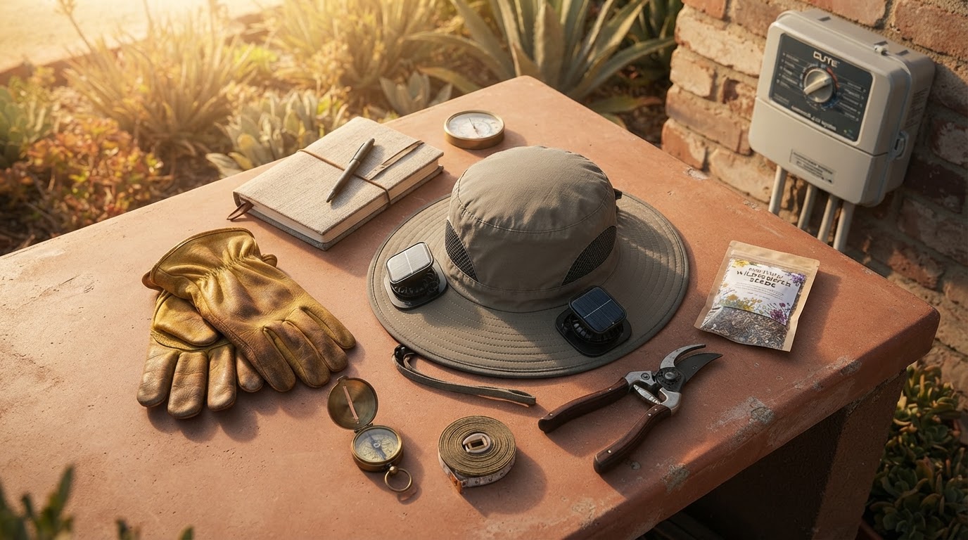 Solar Cooling Hat Performance for Professional Landscapers