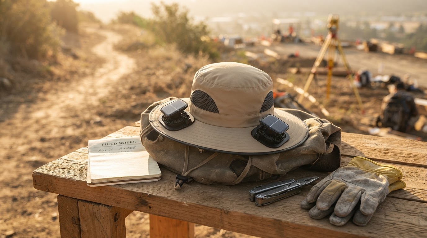 Solar Cooling Hat Performance for Outdoor Work