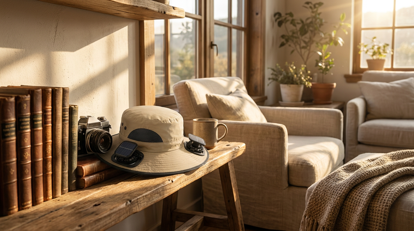 Solar Cooling Hat: The UV Protection Efficiency Test