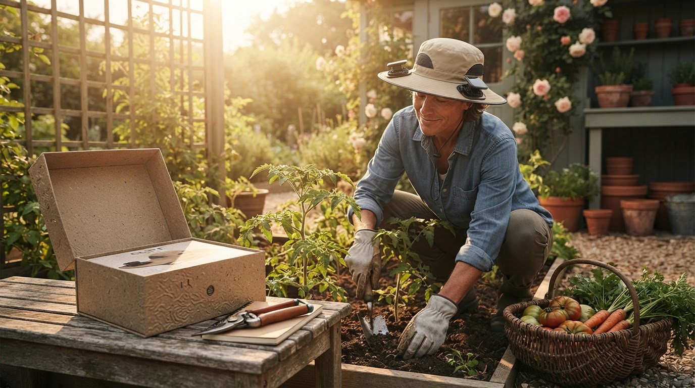 Is the Solar Cooling Hat effective for gardeners?