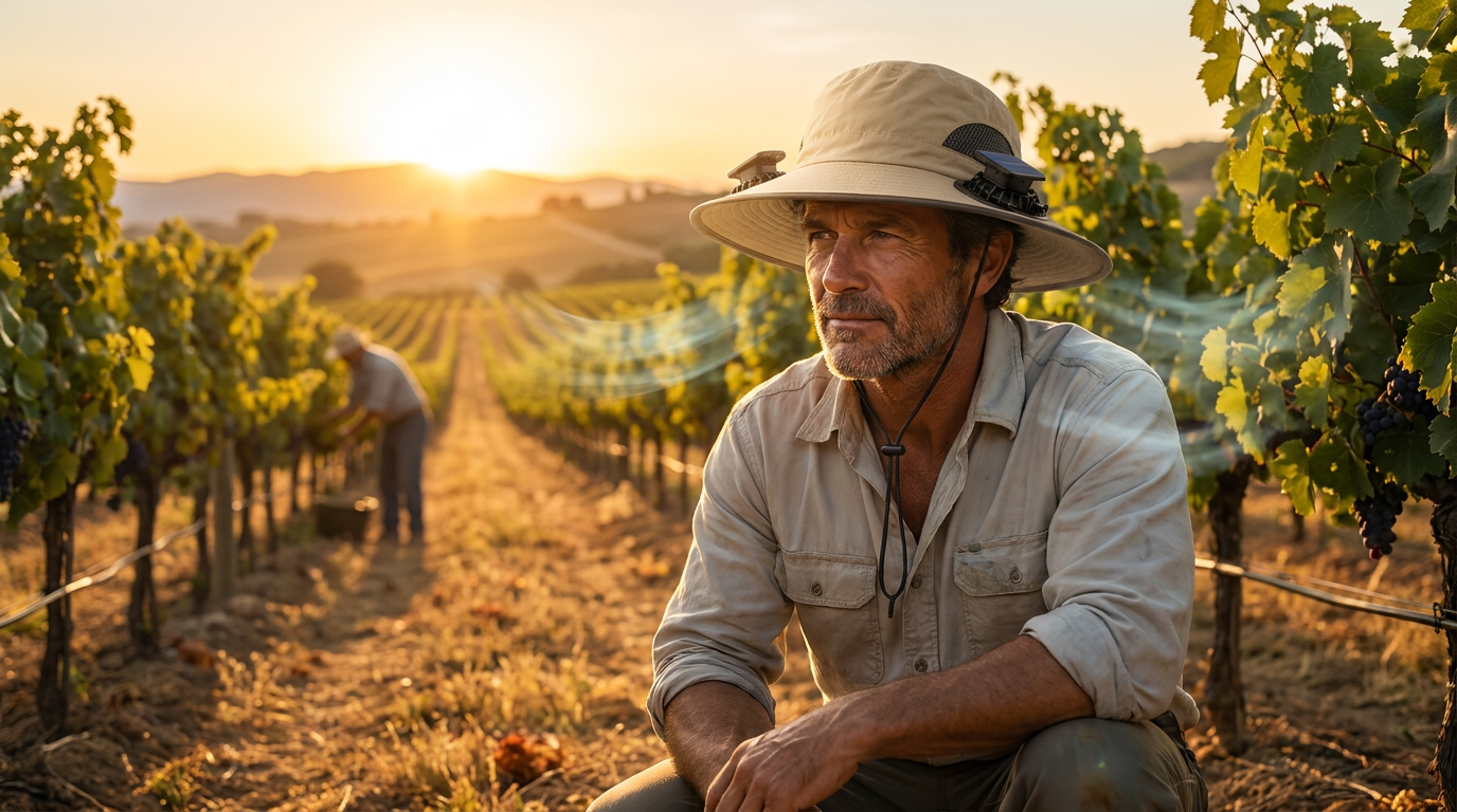 Protecting Outdoor Workers With The Solar Cooling Hat