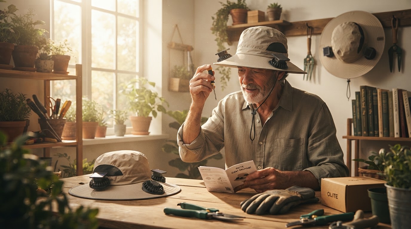 Does Solar Cooling Hat offer UV protection with active fans?