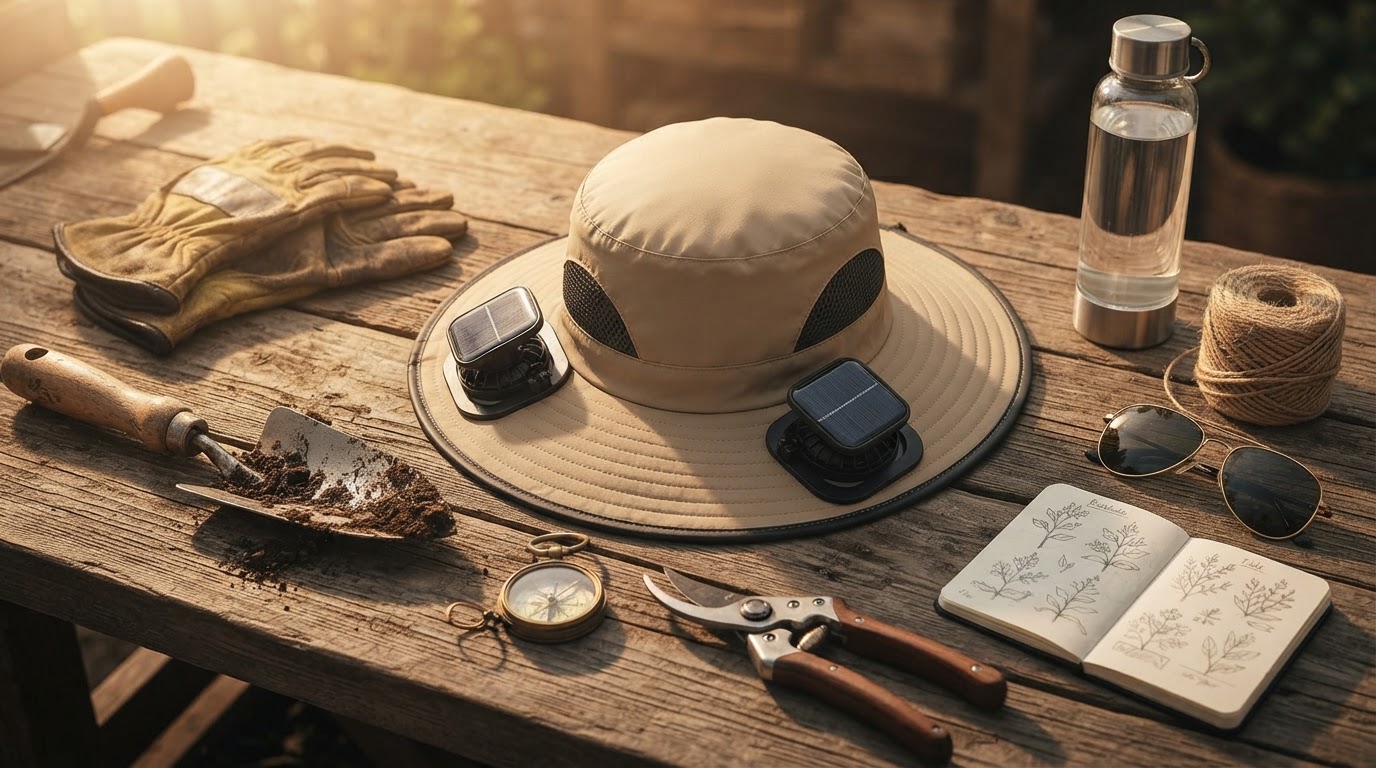 Why a Solar Cooling Hat Beats Standard Sun Protection