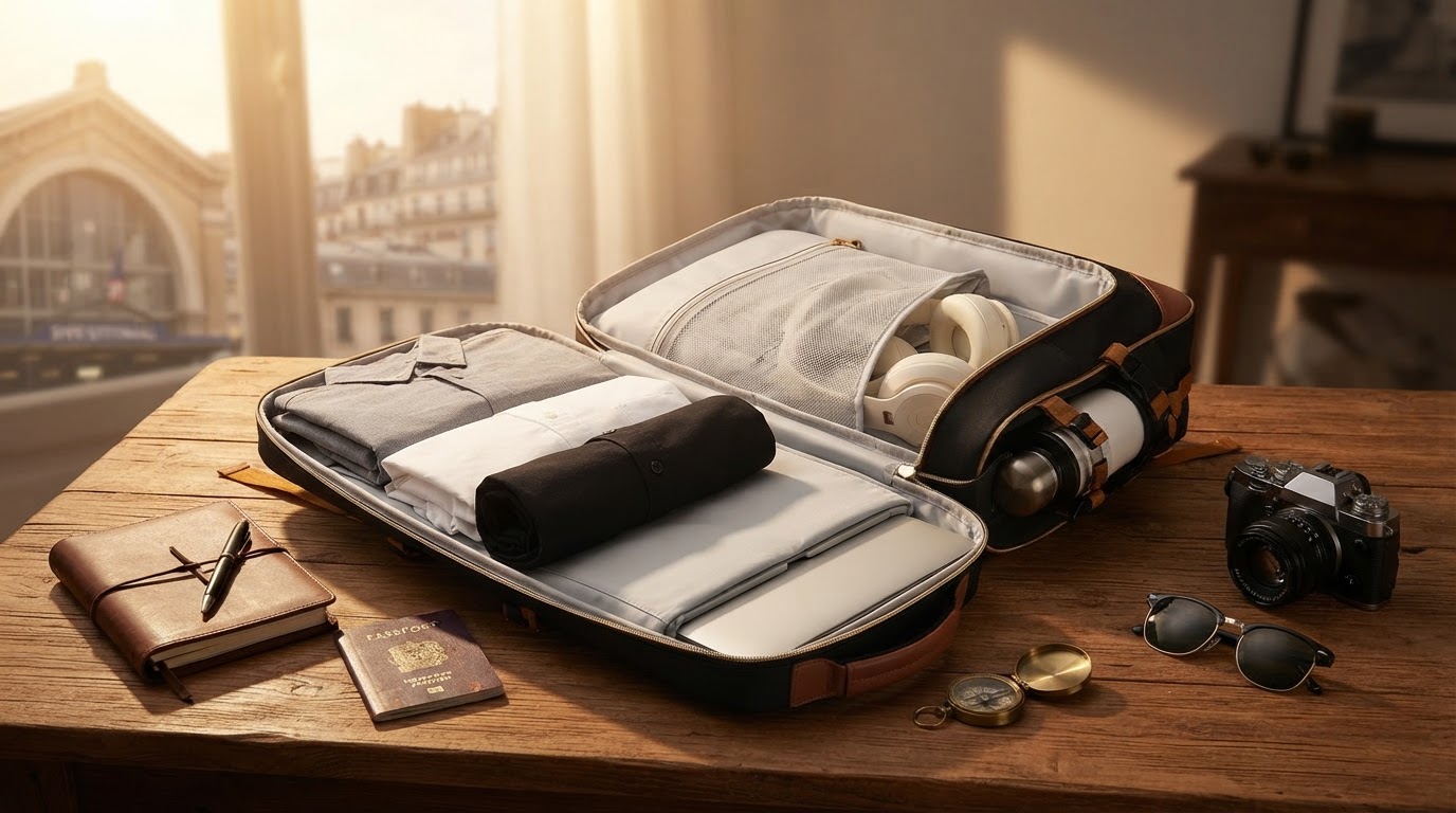 Why choose a Jet Ready Bag with a suitcase opening?