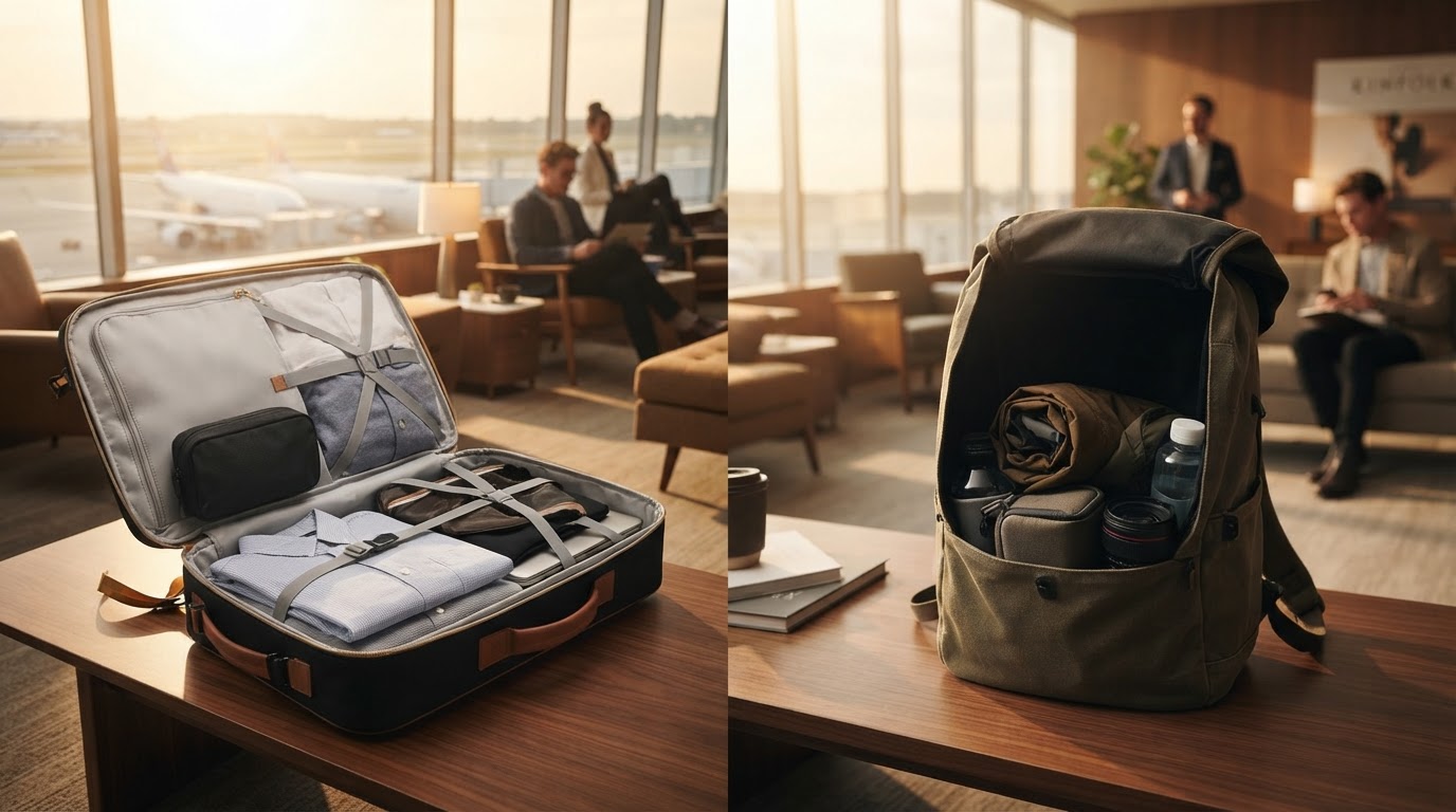 Jet Ready Bag Clamshell Design vs Top Loading Systems