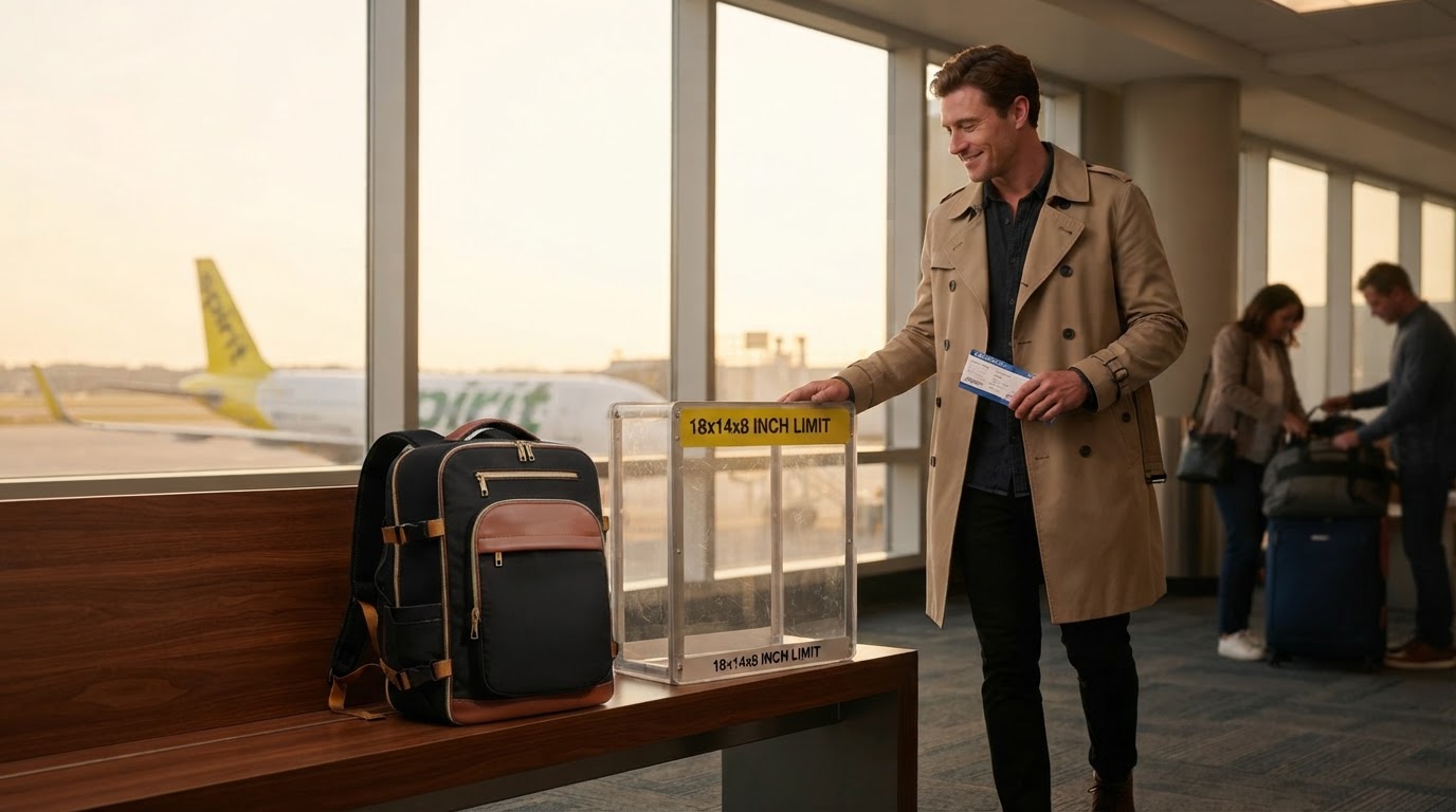 Jet Ready Bag Standards for Spirit and Frontier Travel