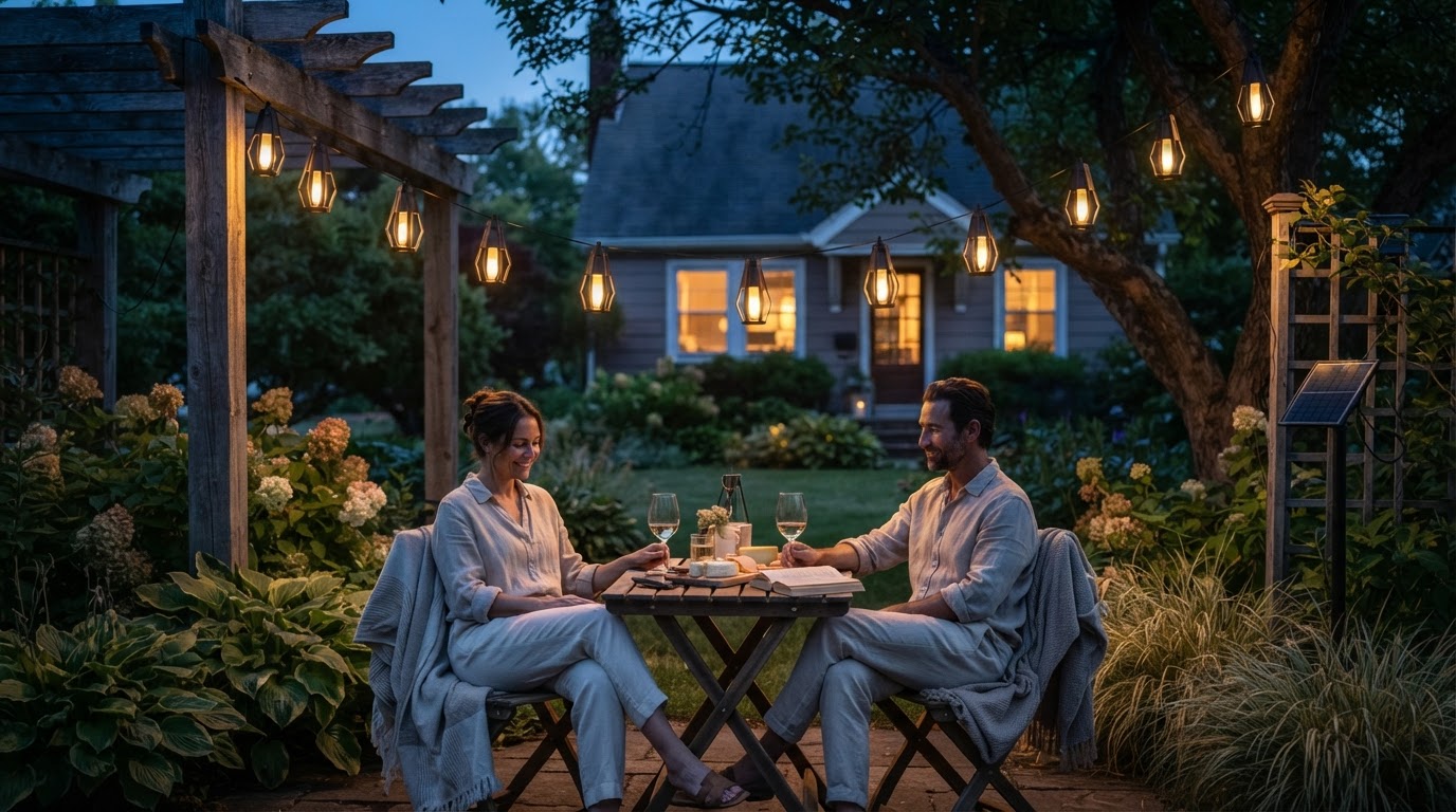 Which SolarFlame String Lights create the best ambiance?