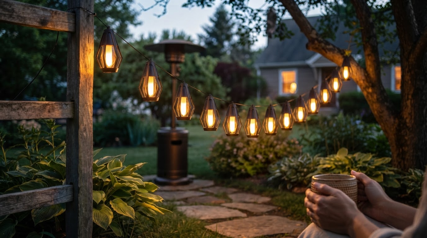 Can SolarFlame String Lights replace propane patio heaters?