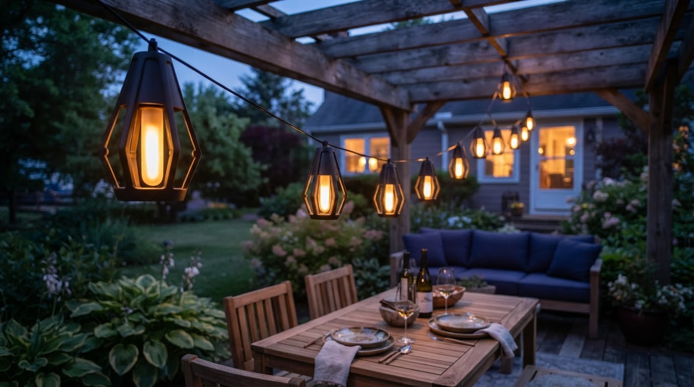 Can SolarFlame String Lights mimic flickering torch light?