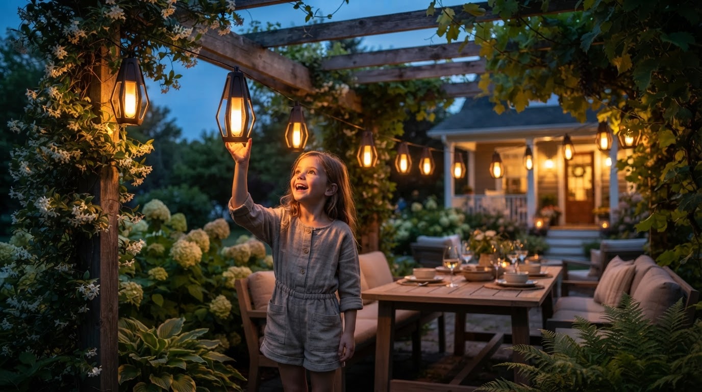 Installing Waterproof Garden Flame Lights With SolarFlame