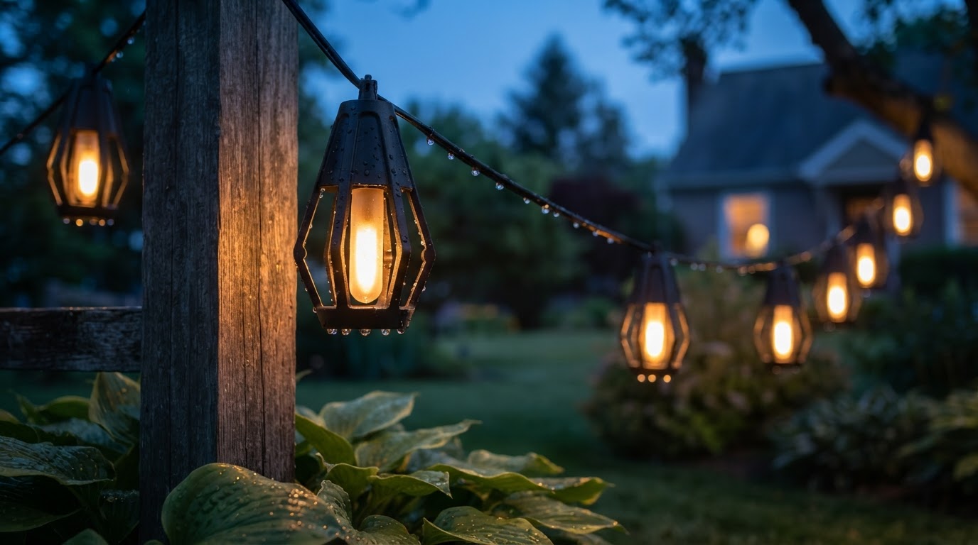 SolarFlame String Lights Weatherproofing Standards