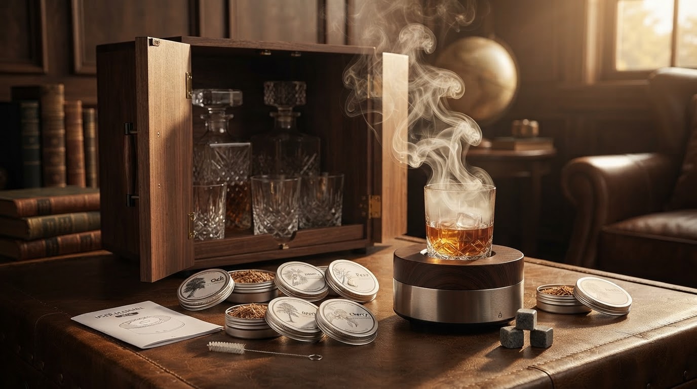 Why the Electric Whiskey Smoker Kit Makes the Ultimate Gift for Whiskey Lovers