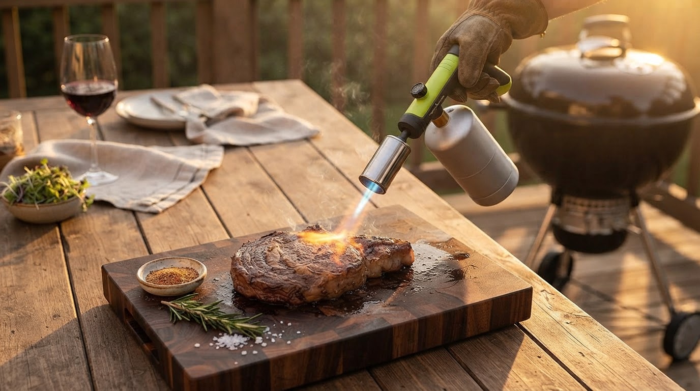 Adjustable Propane Cooking Flame Torch Searall Performance