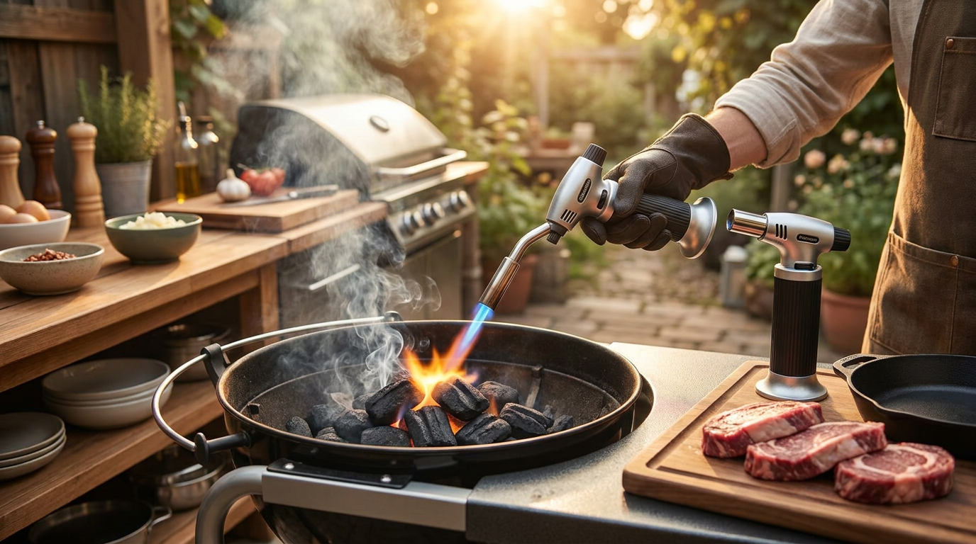 Choosing the Adjustable Propane Cooking Flame Torch For BBQ
