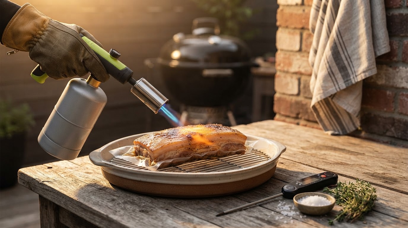 Is the Adjustable Propane Cooking Flame Torch for Sous Vide?