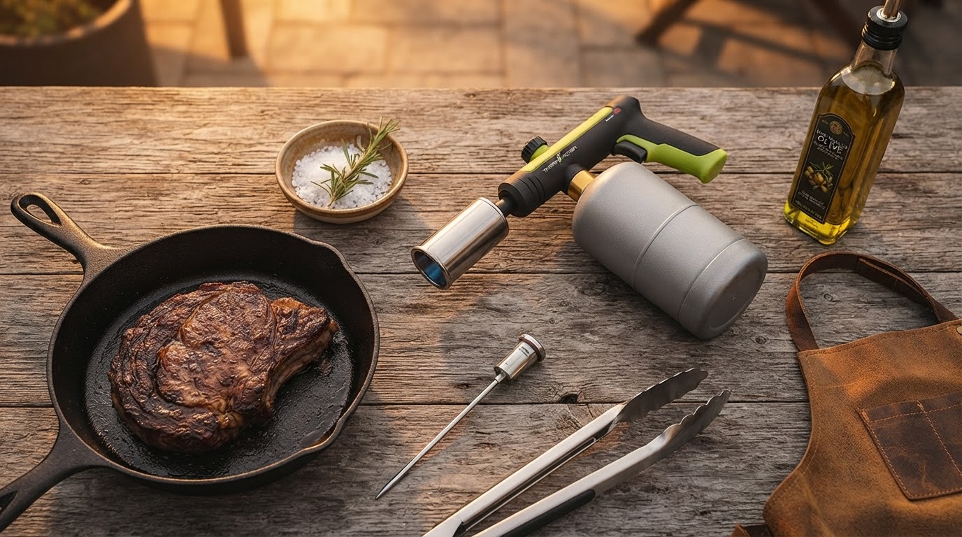 Optimizing Sear Quality with Propane Cooking Torches