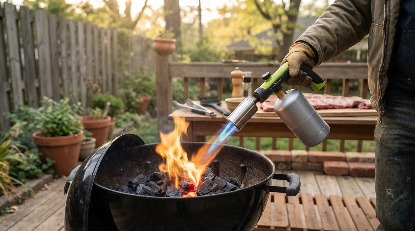 Is the Adjustable Propane Cooking Flame Torch high output?