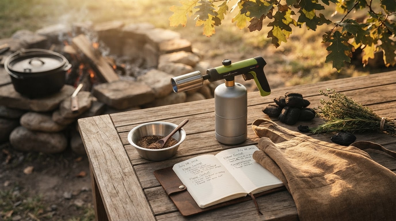 Optimizing The Adjustable Propane Cooking Flame Torch For BBQ And Outdoor Cooking