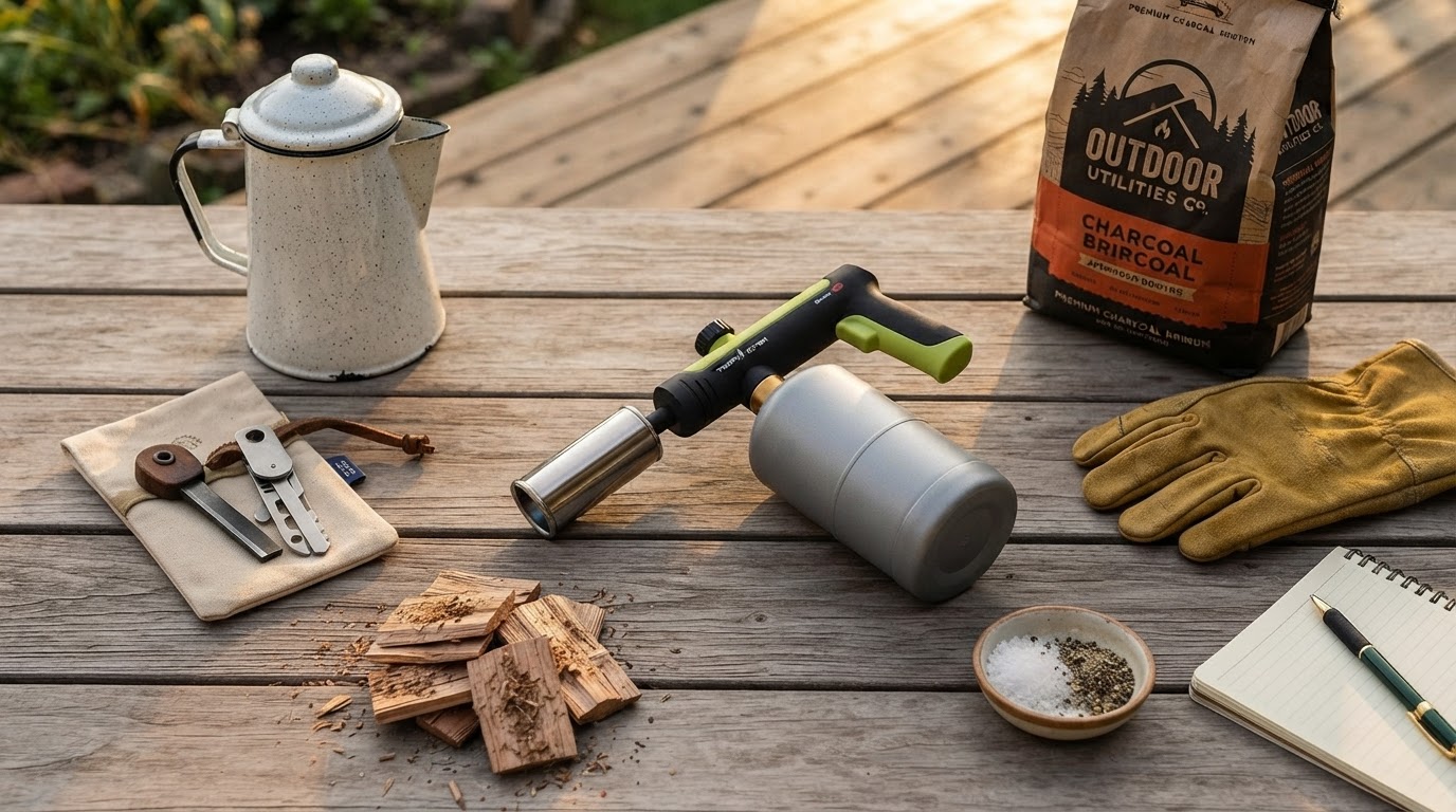 Adjustable Propane Cooking Flame Torch For BBQ And Outdoor Cooking Efficiency