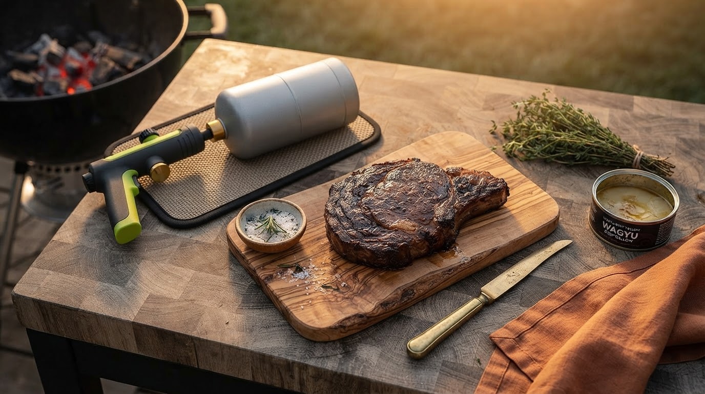 Achieving Maillard Excellence with Portable Propane Burners