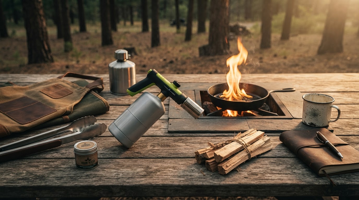 Selecting a Portable Propane Flame Thrower for Camping Use