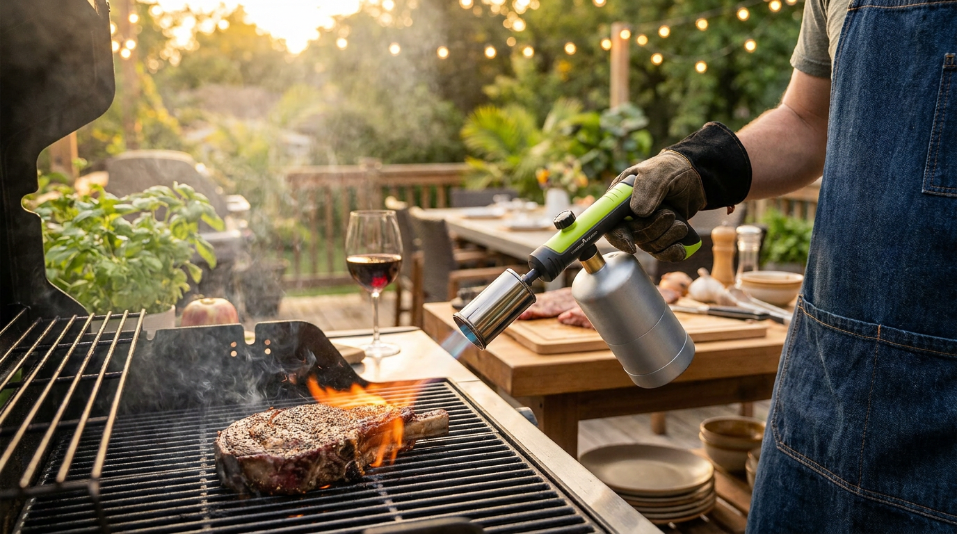 Propane Torch Utility Beyond Outdoor Entertaining
