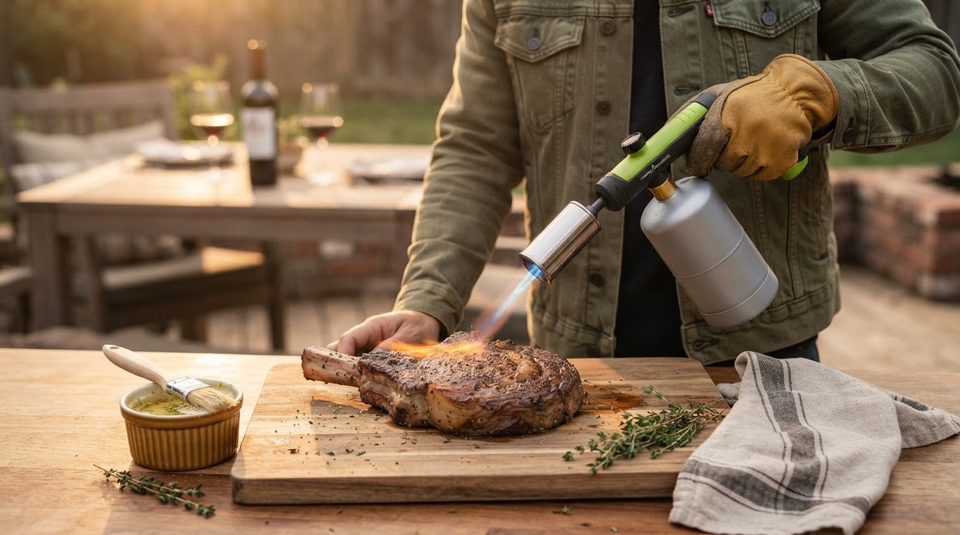 Why Use a Sous Vide Torch Attachment for Outdoor Cooking?