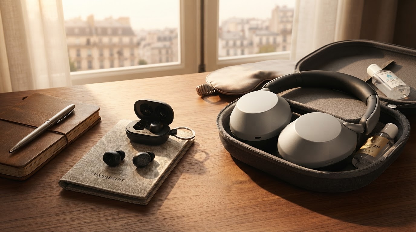 Noxpods vs Heavy Noise-Canceling Headphones for Travel