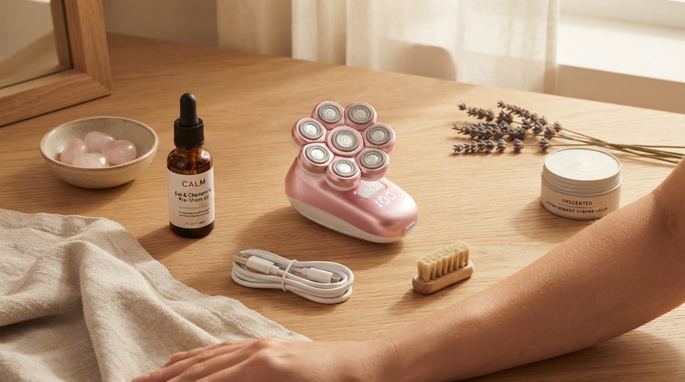 Selecting an Electric Shaver for Women with Sensitive Skin