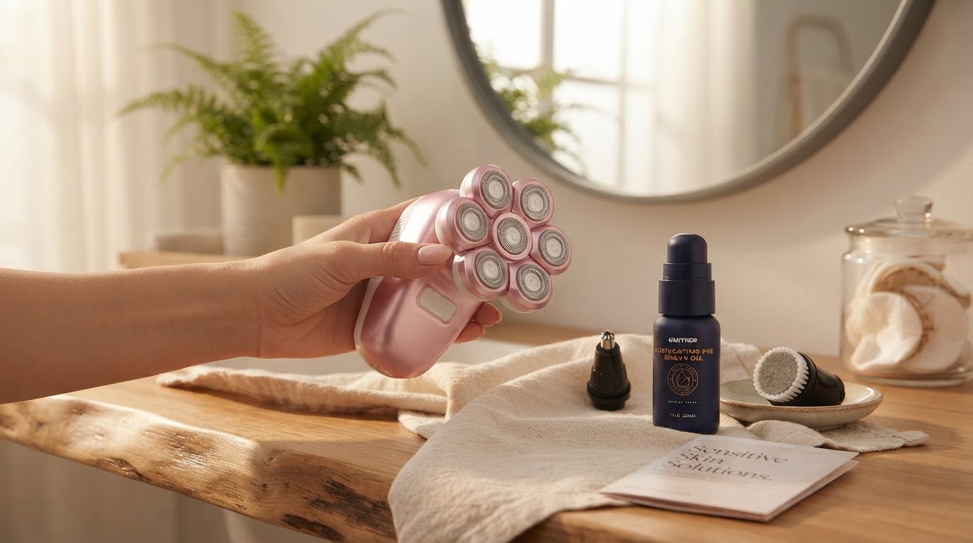 How to choose an Electric Shaver for Women for sensitive skin?