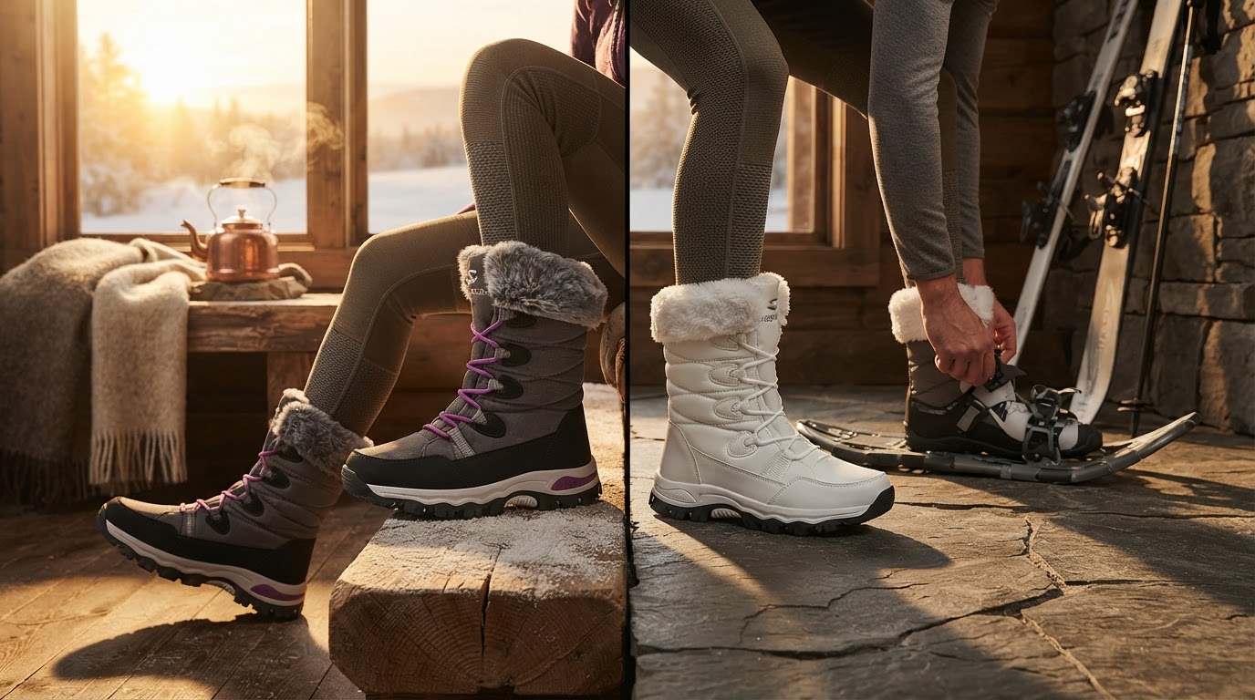 FurLined Winter Boots Performance in Sub Zero Environments