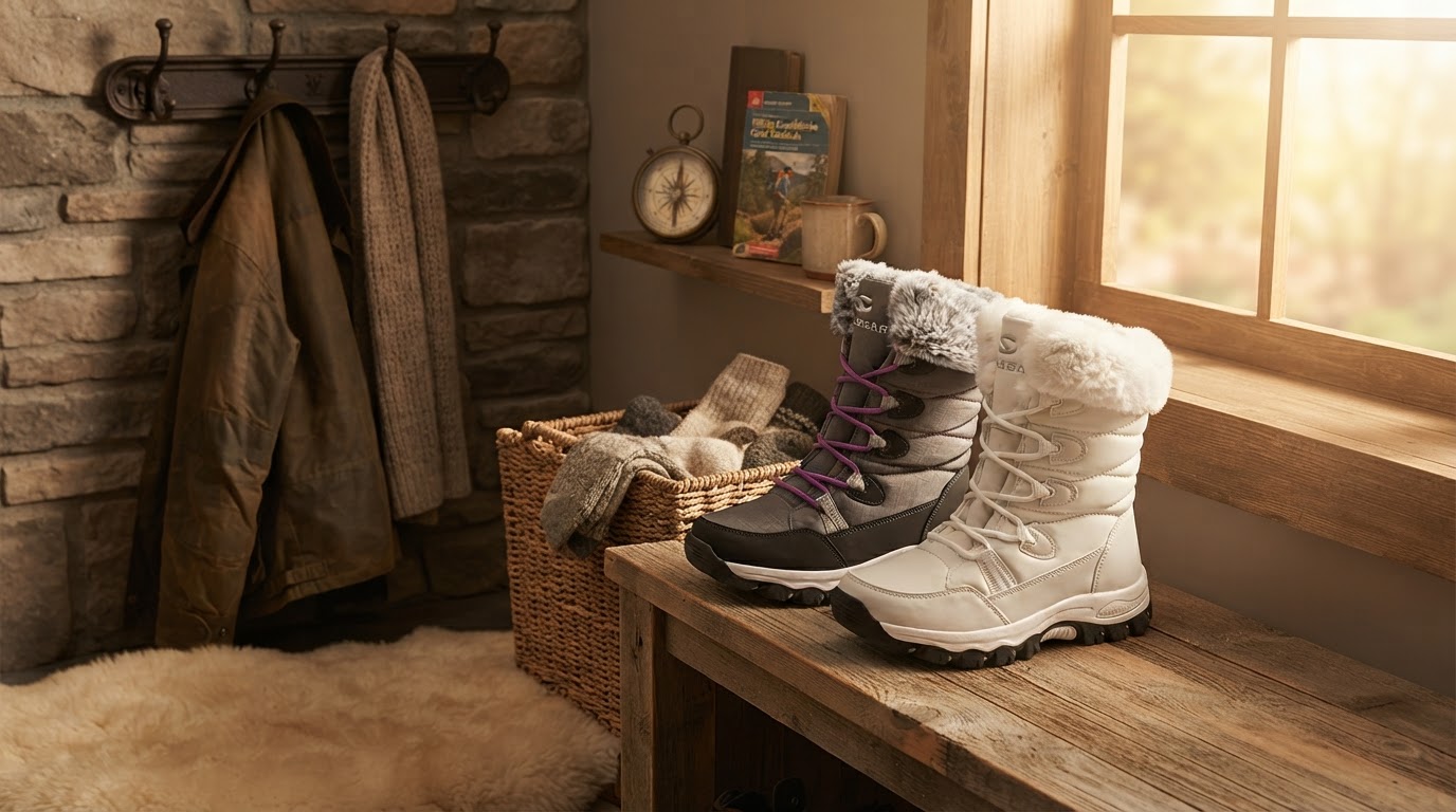 Do Shearling Lined Hiking Boots From FurLined Winter Boots Work?