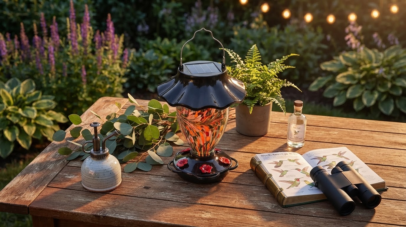 Can a Solar Hummingbird Feeder stay in the sun?