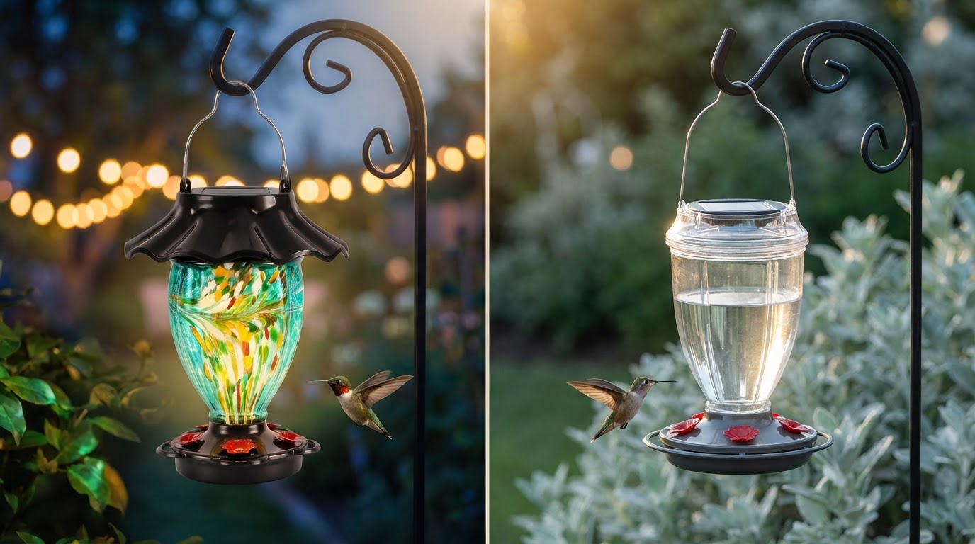 Glass vs Plastic Hummingbird Feeders: Which Is Best?