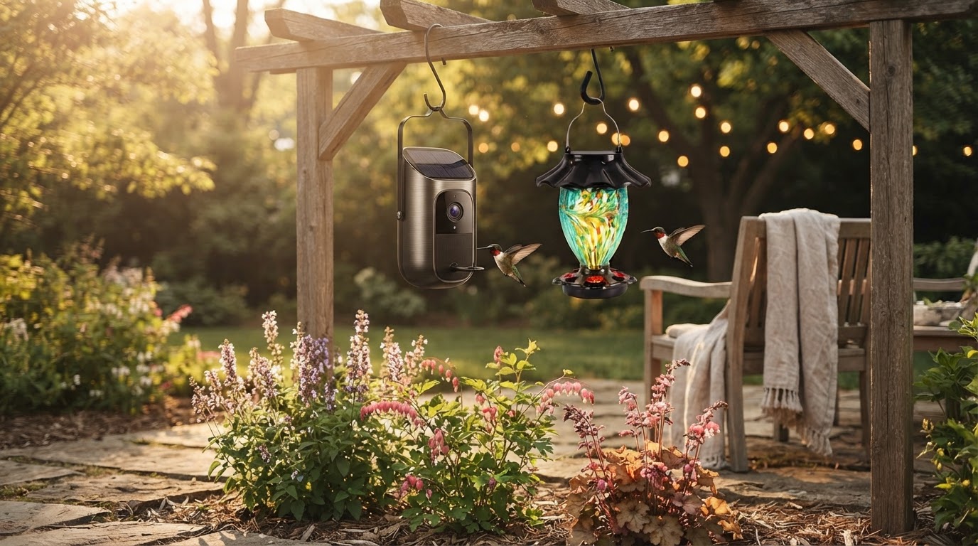 Harymor Smart Feeder Review vs. LUJII Solar Glass Feeder