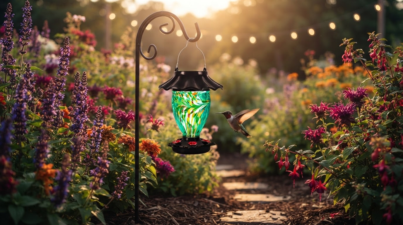 Why the Solar Hummingbird Feeder Complements Your Nectar Garden