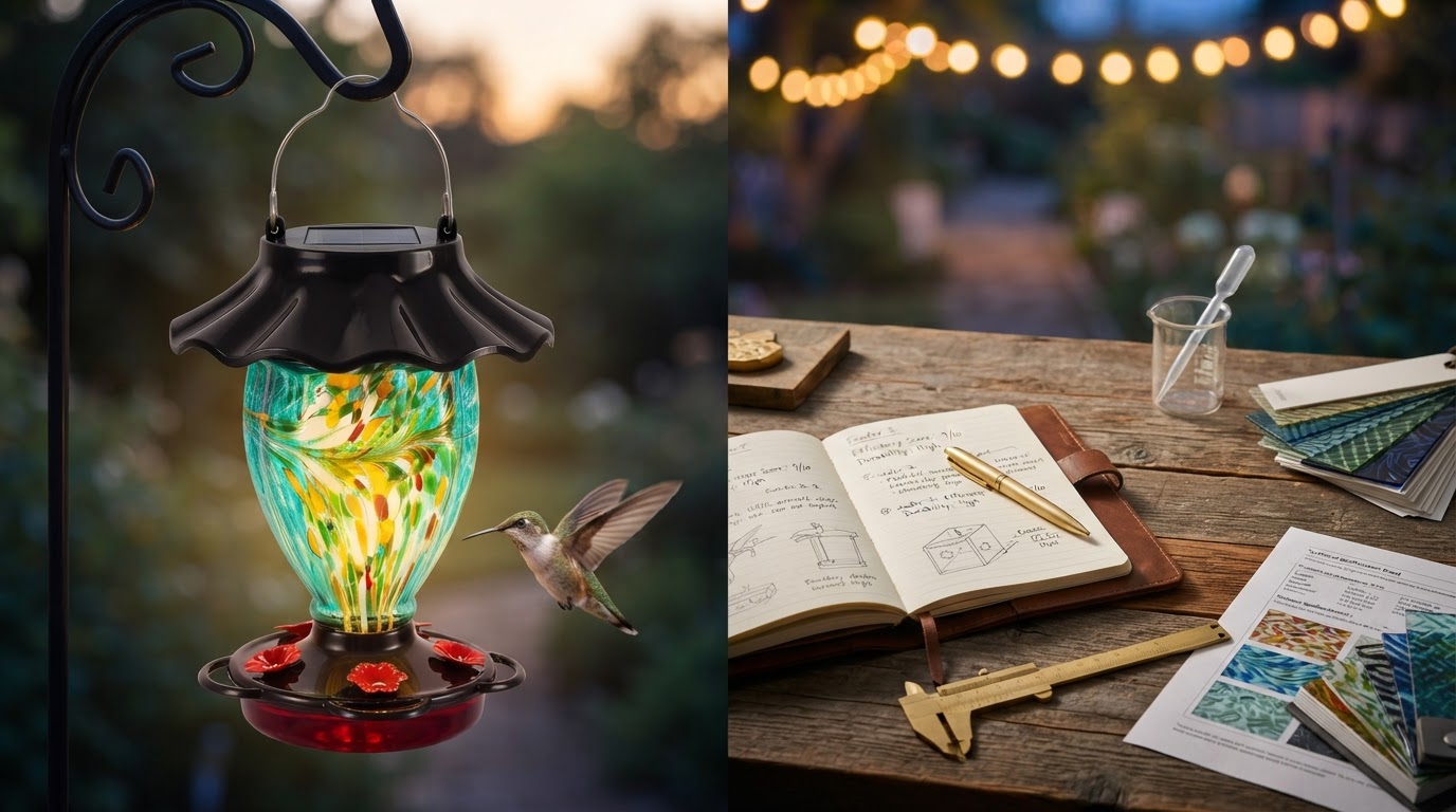 Solar Hummingbird Feeder Evaluation Framework
