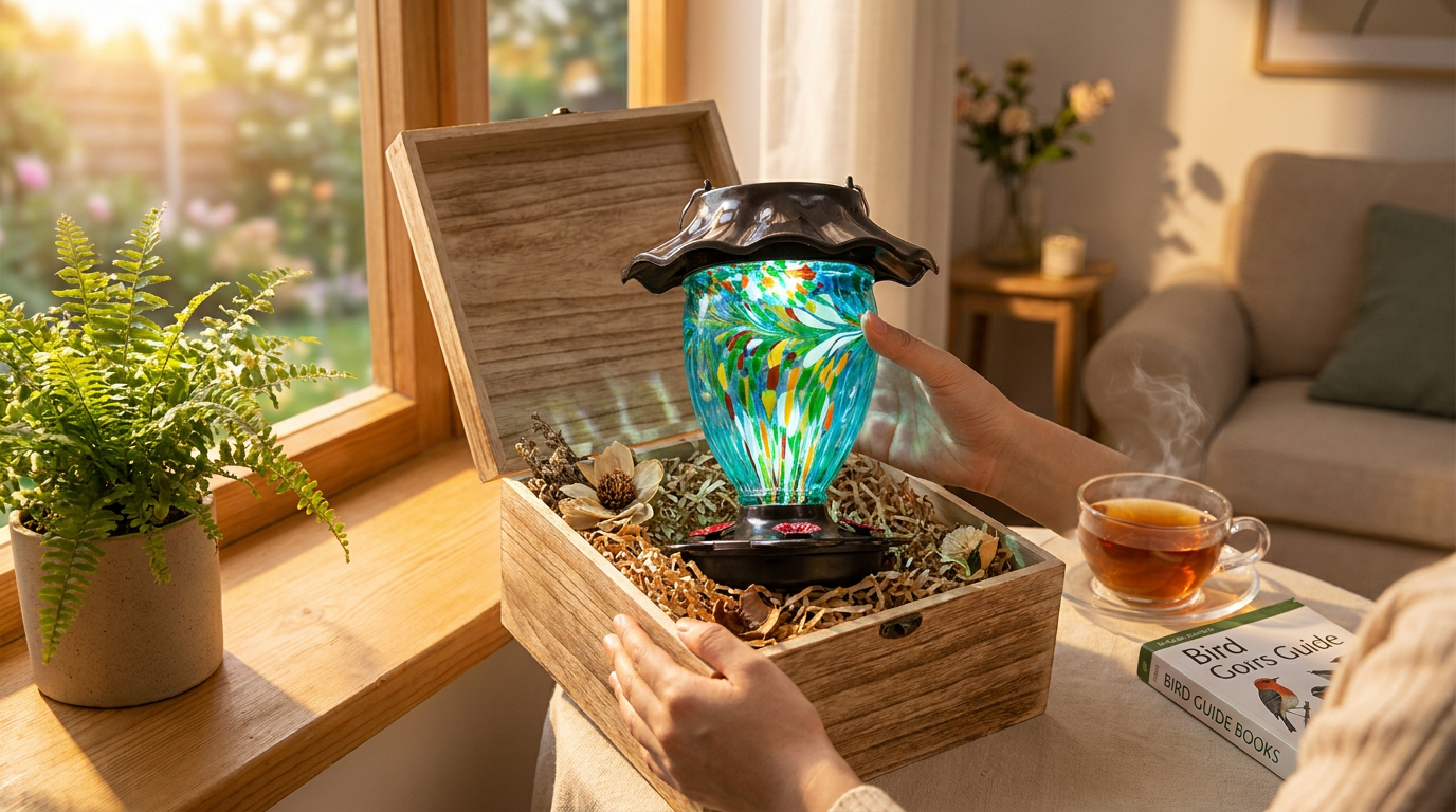 Choosing a Unique Bird Lover Gift Solar Feeder