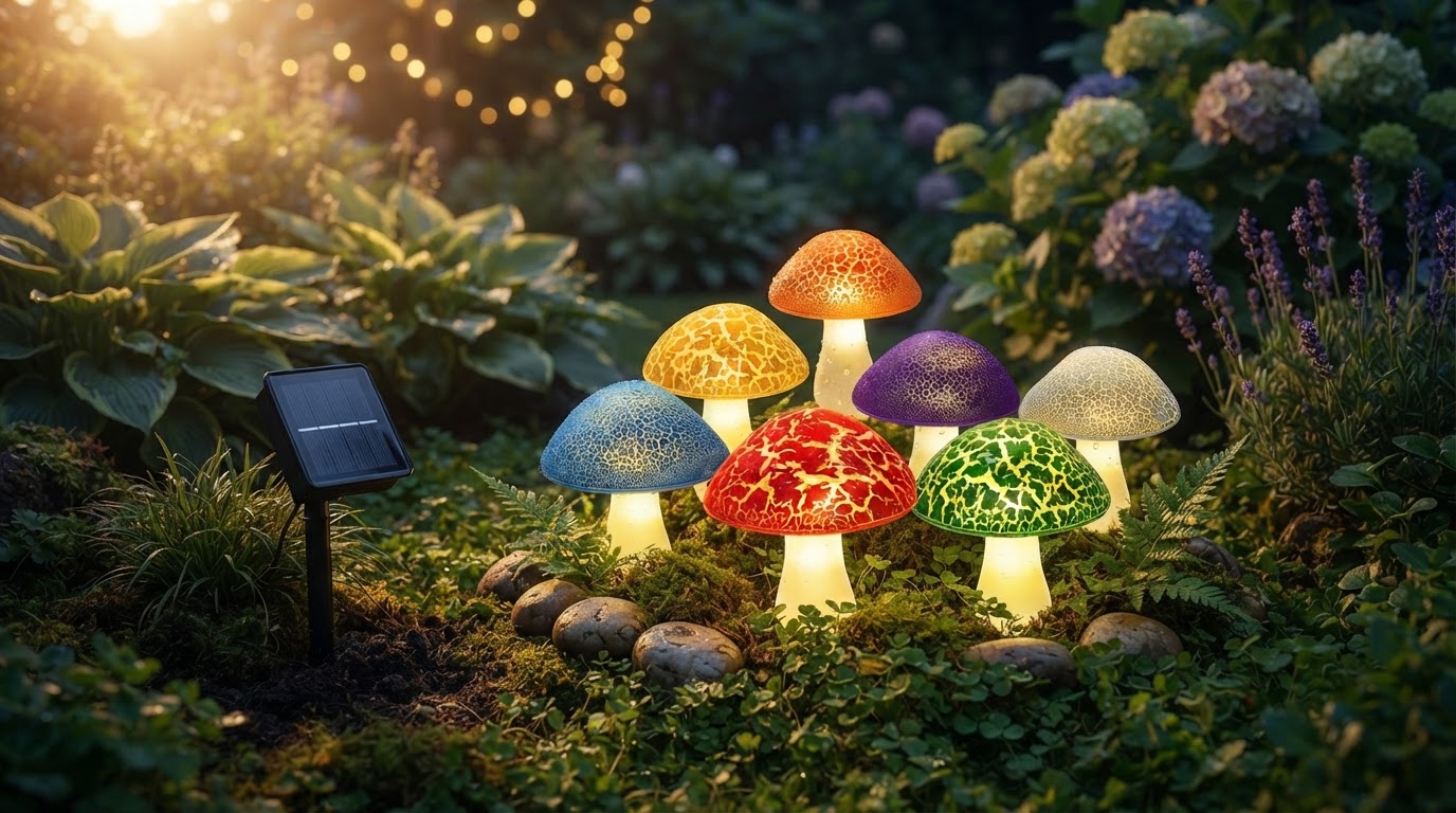 What are the best cute solar garden decor options?