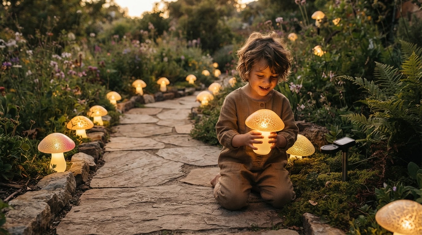 Solar Mushroom Lights: 5 Steps to Eco-Friendly Paths