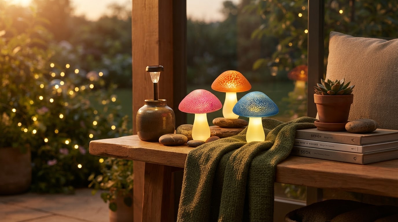 Mini Solar Mushroom Lights Evaluation Framework