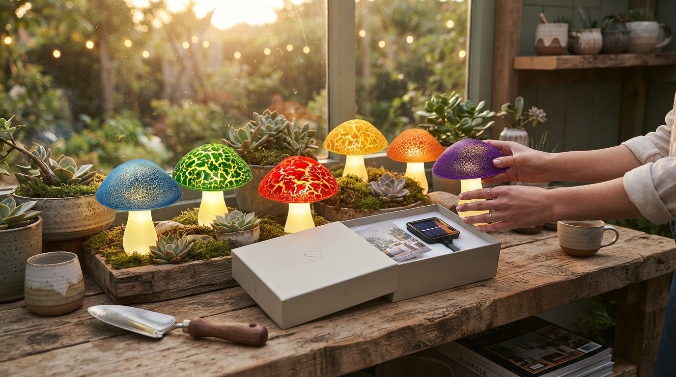 Which outdoor mushroom garden lights actually last?