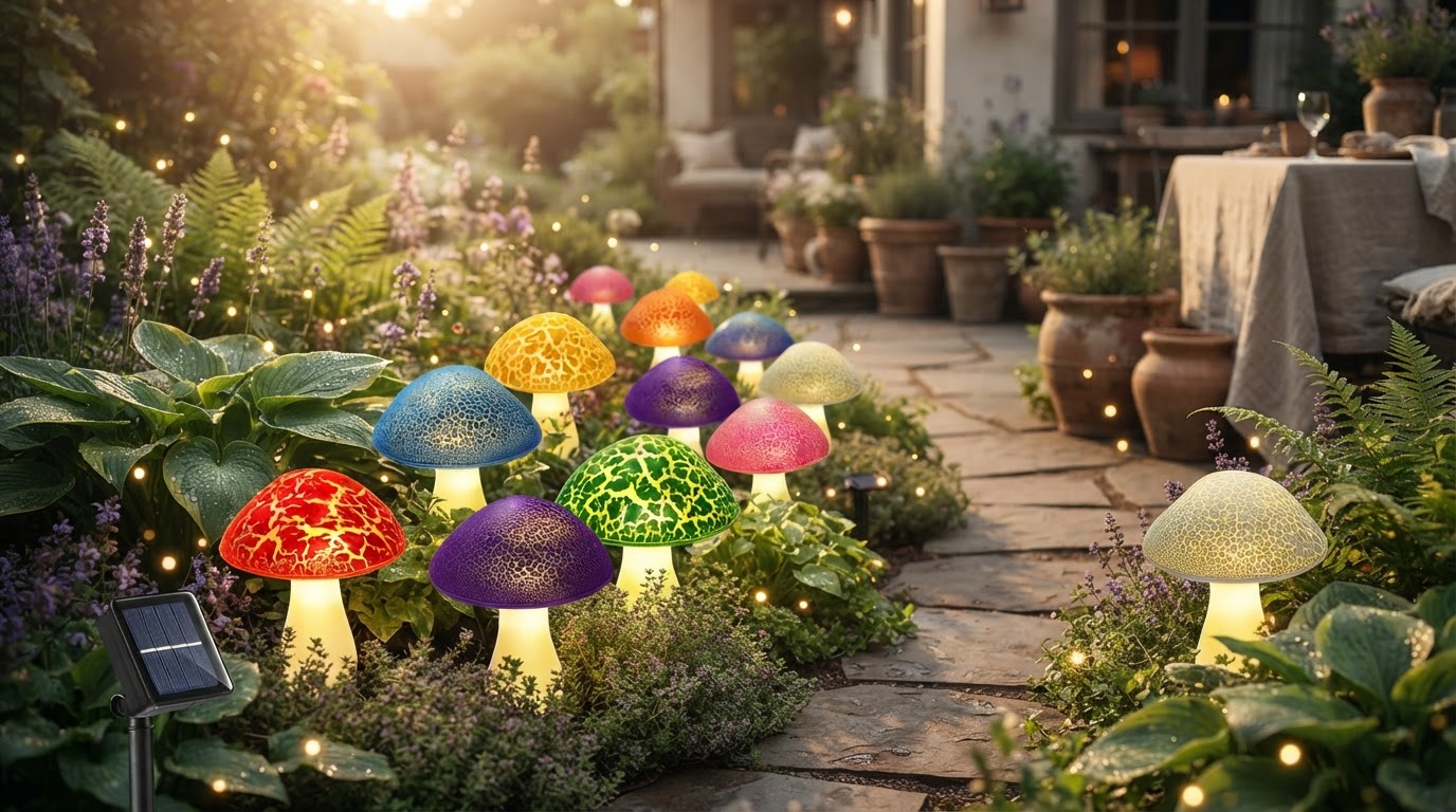 Landscape Lighting Trends: Solar Mushroom Lights Analysis
