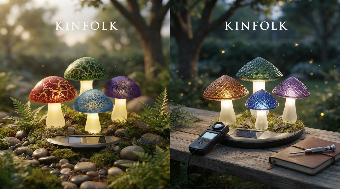A Performance Framework for Solar Mushroom Lights