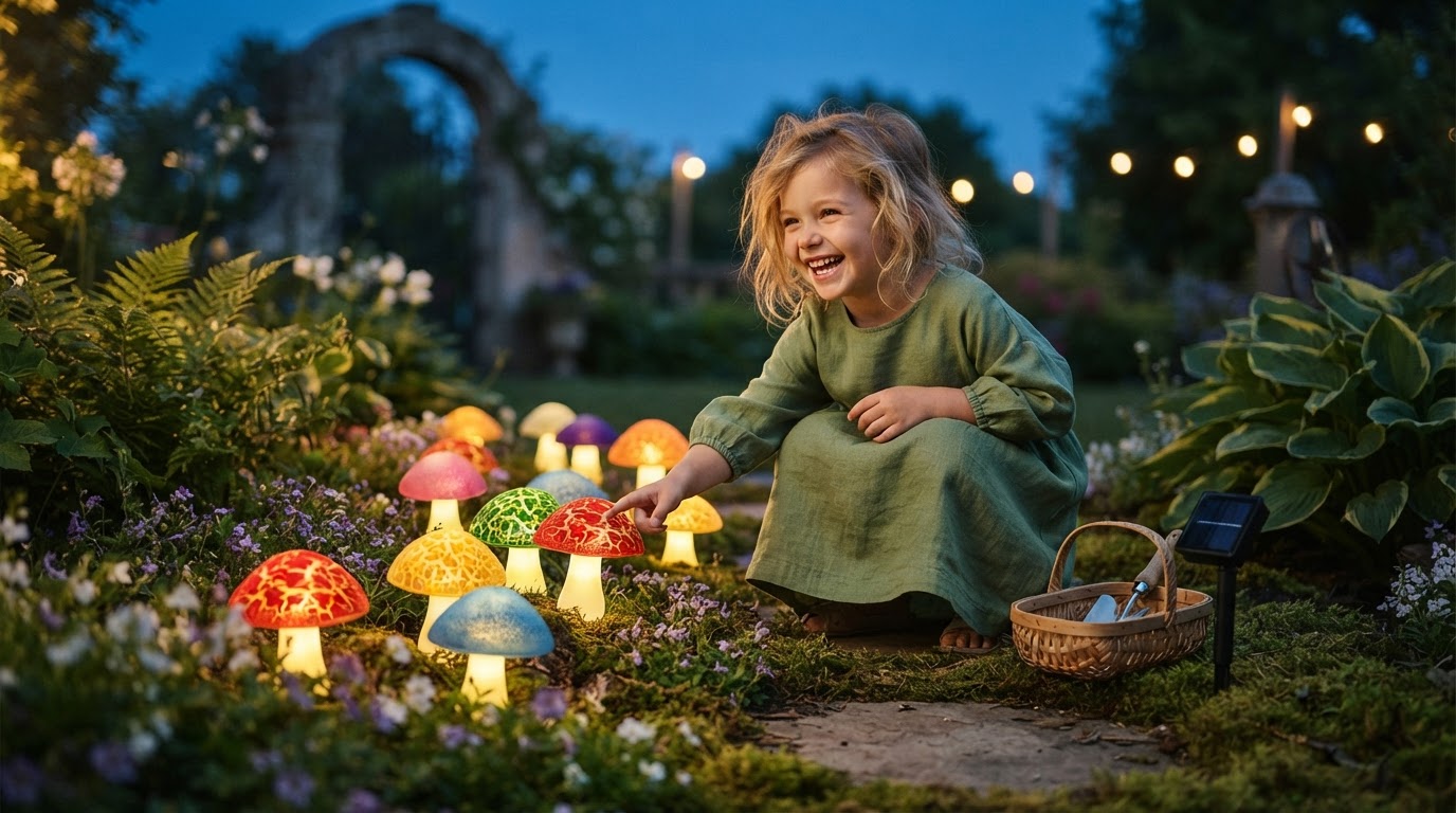 The 4-Step Deployment for Solar Mushroom Lights